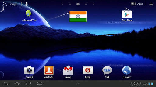 India Flag Widget screenshot 2