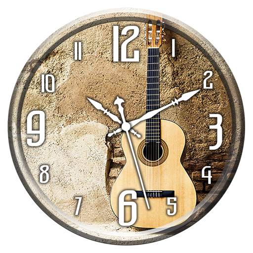 Guitar Clock Live Wallpaper 1.0.0