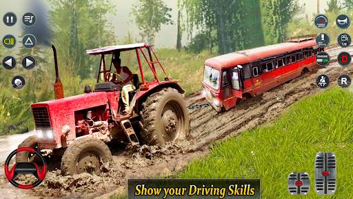 Real Tractor Pulling Simulator 4 تصوير الشاشة
