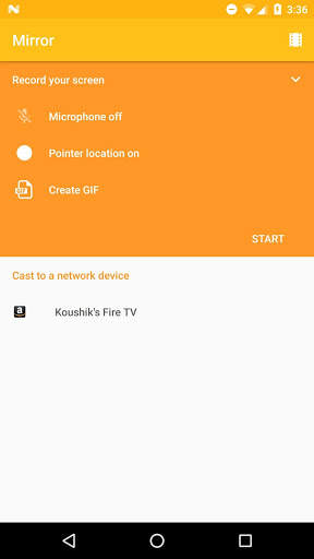 Screen Recording and Mirror screenshot 1