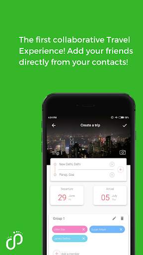 FootRoute - The Best Travel Planner! screenshot 1