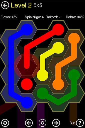 Flow Free: Hexes screenshot 6