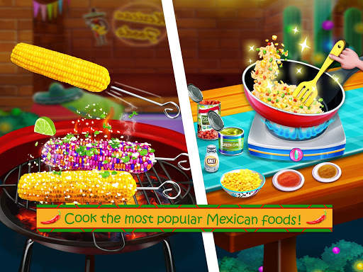 Mexican Foods Maker - Free Fiesta Cooking Games screenshot 3