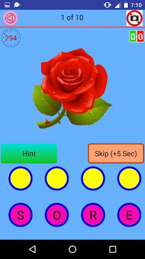 Kids Spelling Quiz скриншот 1
