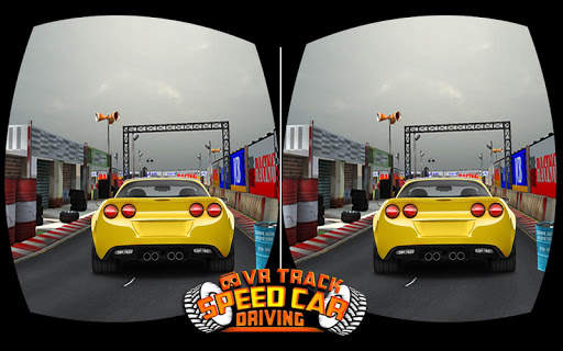 VR Track Speed Car Driving screenshot 2