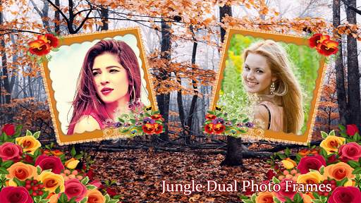 Jungle Dual Photo Frame screenshot 1