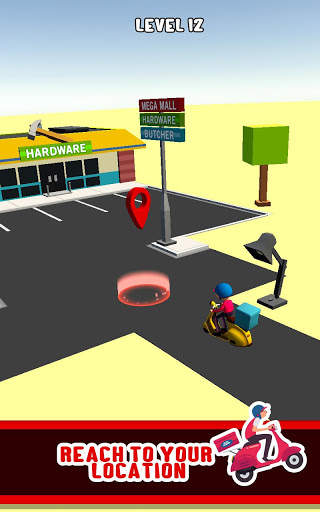 Fun Delivery Rush 3D screenshot 3