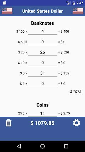 Cash Calculator -Money Counter скриншот 2