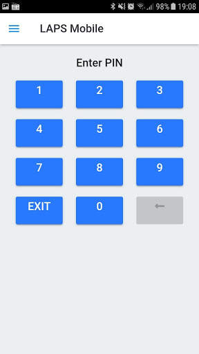 LAPS mobile screenshot 2