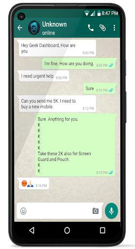 Tips Whats Messenger screenshot 1