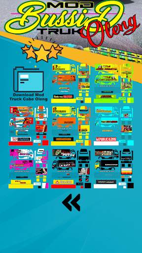 Mod Bussid Truk Oleng screenshot 6