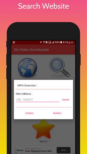 Six Video Downloader - Free Video Downloader 2019 screenshot 3
