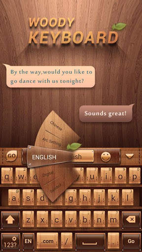Woody GO Keyboard Theme  Emoji screenshot 4