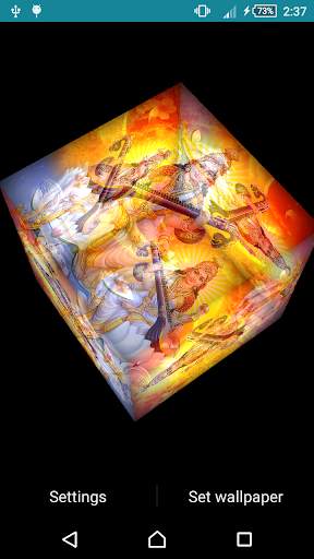 Saraswati Live Wallpaper screenshot 2