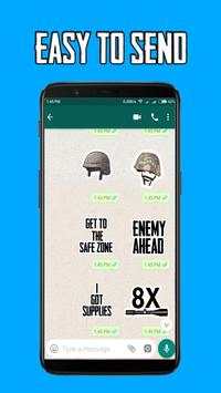 PUBG Stickers For Whatsapp:PUBG WhatSticker screenshot 4
