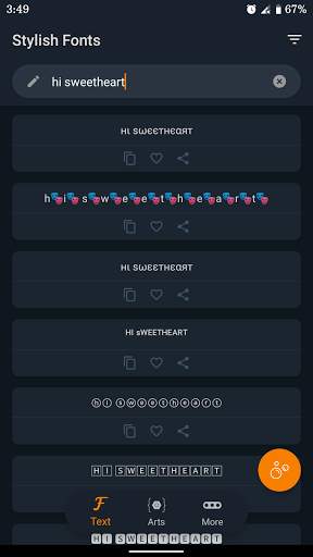 Stylish Fonts screenshot 3