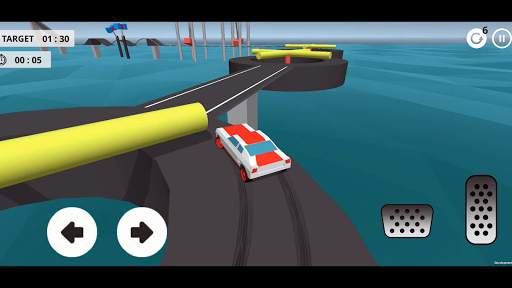 Crazy Car Stunts 3D - Impossible Obstacle Courses स्क्रीनशॉट 6