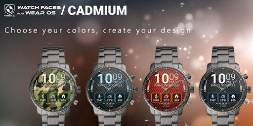 Cadmium Watch Face 2 تصوير الشاشة