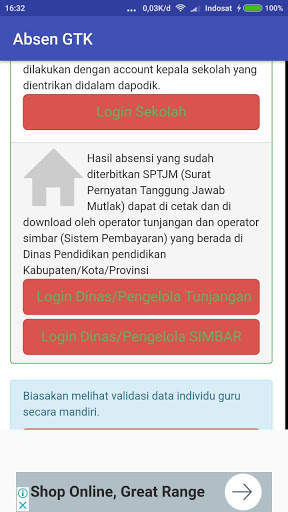 Absen Online DHGTK screenshot 4