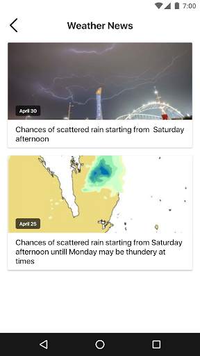 Q Weather - أرصاد قطر screenshot 6