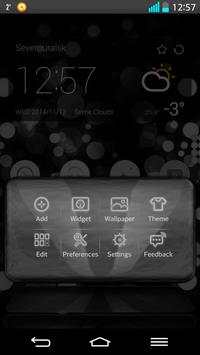 NEXT LAUNCHER THEME CirclesWHT screenshot 3