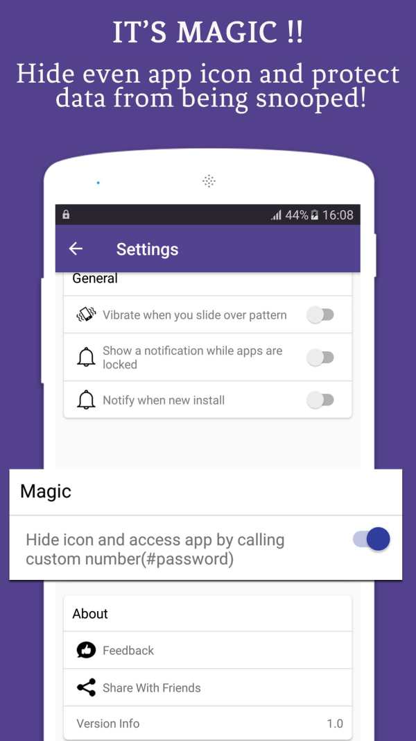 AppLock : app lock for android screenshot 4