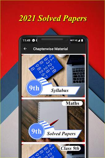 Class 9 Maths NCERT Solution & Solved Papers 2021 screenshot 3