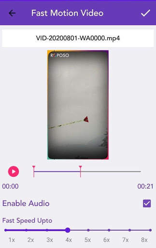 Video Editor X Pro - Video Filters - Slomo Video screenshot 7