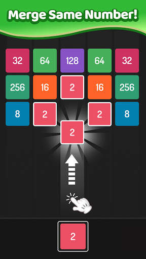 X2 Blocks – Merge Numbers 2048 screenshot 1
