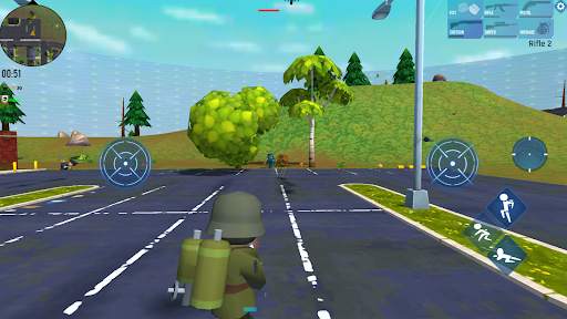 mini survival  battleground : Fire battle screenshot 2