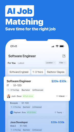 Bossjob: Chat & Job Search screenshot 1