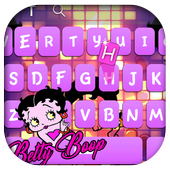 Betty boop love keyboard icon