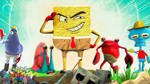 Sponge Family Neighbor Game 2021 screenshot 1