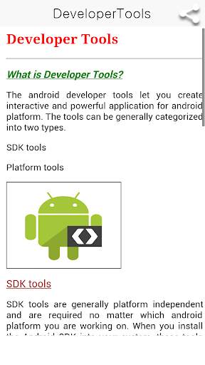 Learn Android screenshot 5