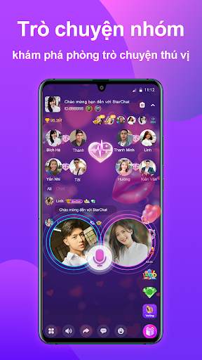 StarChat-Phòng trò chuyện nhóm screenshot 1