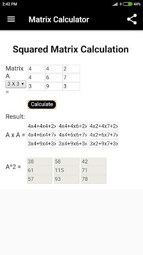 Matrix Calculator screenshot 4