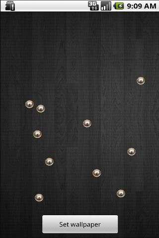 Balls Live Wallpaper screenshot 1