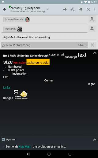 K-@ Mail - Email App screenshot 10