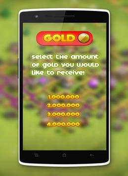 Unlimited  Cheat For COC Prank screenshot 1