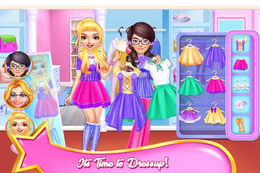School girls house cleaning screenshot 7