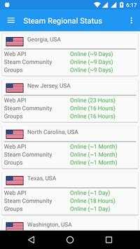 Server Status for Steam screenshot 5