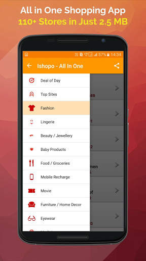 All in one online indian shopping App ishopo 2017 screenshot 1