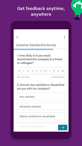 SurveyMonkey Anywhere 3 تصوير الشاشة