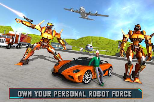 Car Robot Transforming Game स्क्रीनशॉट 4