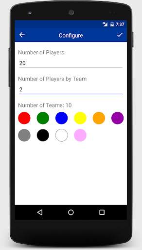 Quick Random Team Selector screenshot 4