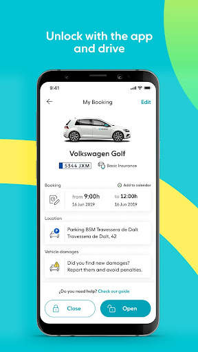Ubeeqo: Flexible Car Sharing स्क्रीनशॉट 5
