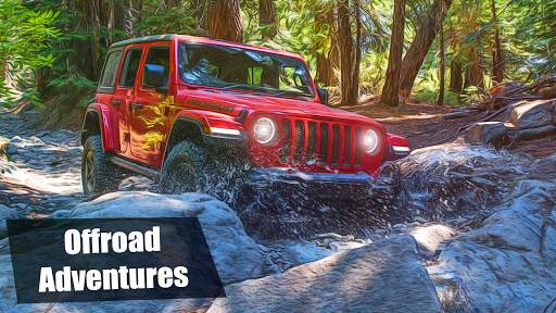 Offroad Jeep Driving Games screenshot 5