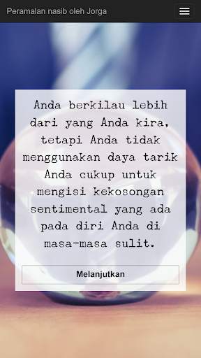 Peramalan nasib oleh Jorga screenshot 4