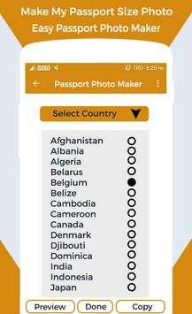 Passport size photo maker screenshot 4