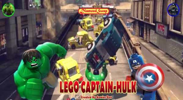 DiamondSwap For Lego Captain-Hulk screenshot 1